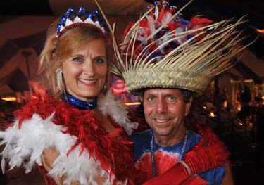 Headdress Ball 2008 photo - Duval Street, Key West